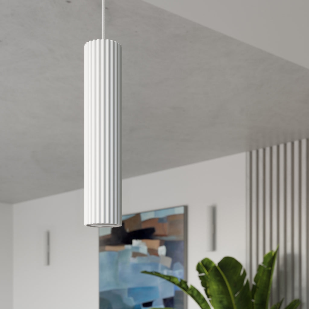 Pendant lamp GLEAM 3L white