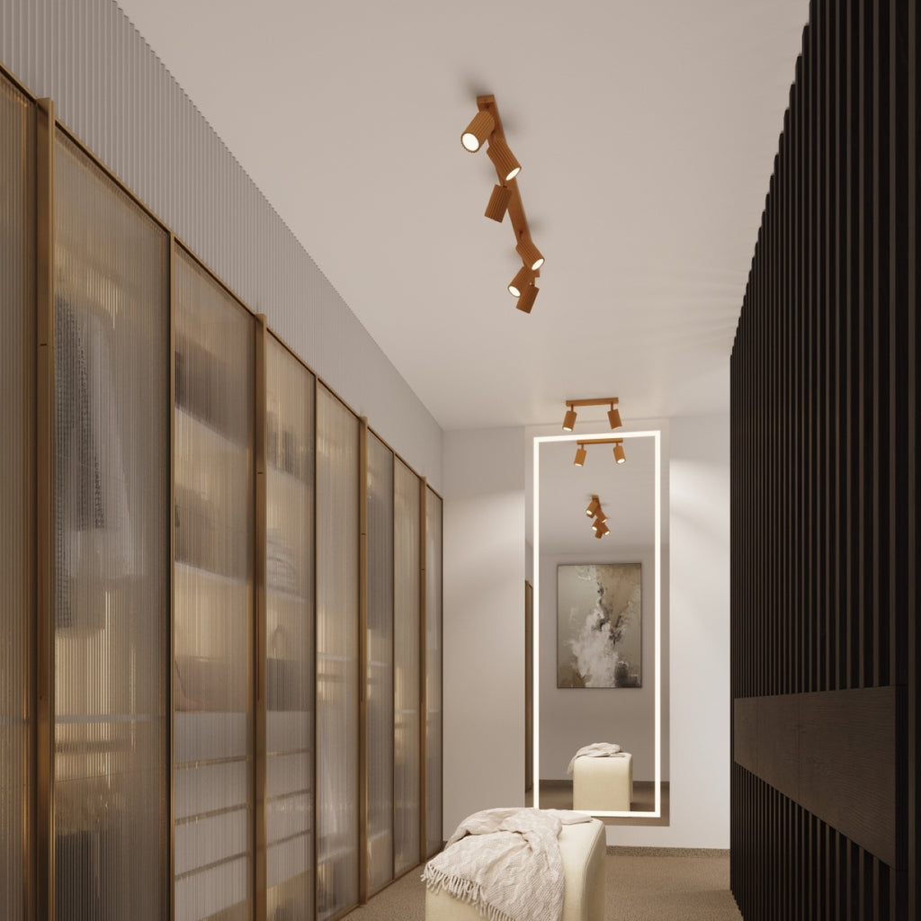 Ceiling lamp GLEAM 30 gold