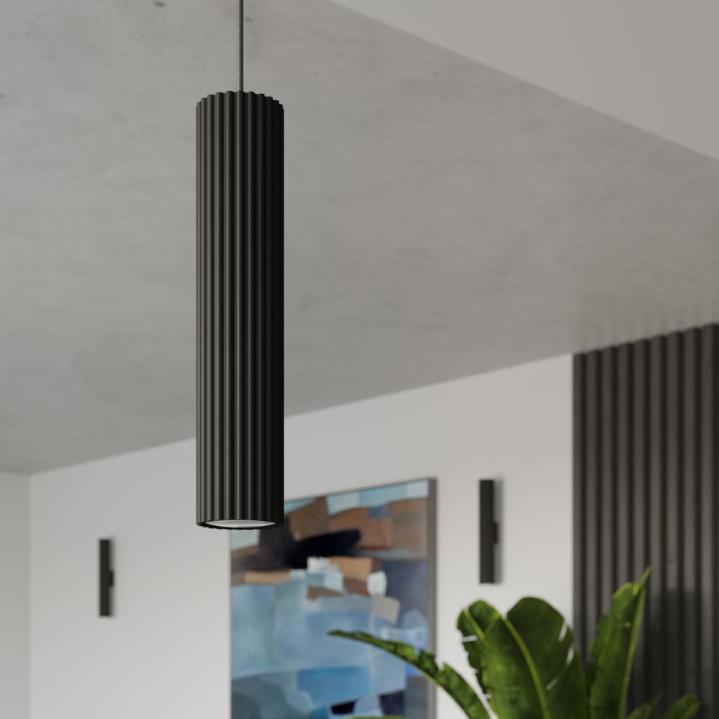 Pendant lamp GLEAM 1 black