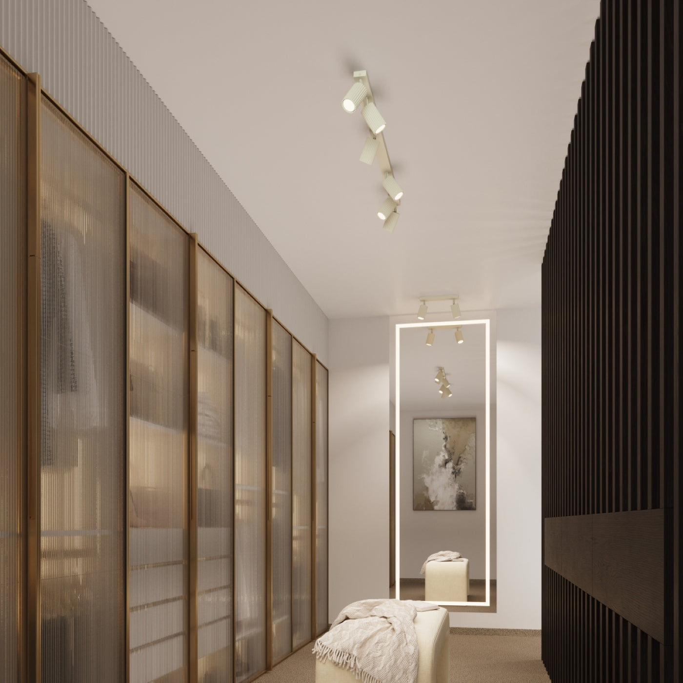 Ceiling lamp GLEAM 40 beige